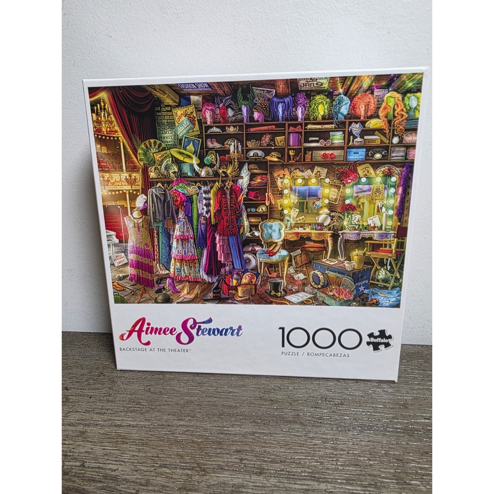 Backstage at the Theater - 1000 Piece Jigsaw Puzzle Aimee Stewart Buffalo Games